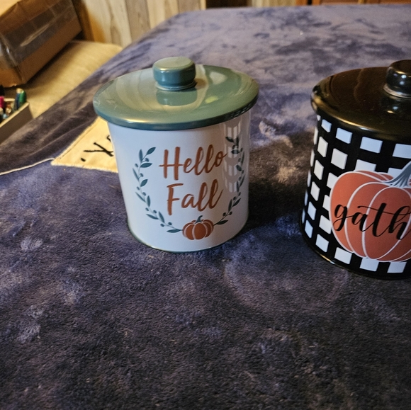 Fall design tin holders - Picture 3 of 4